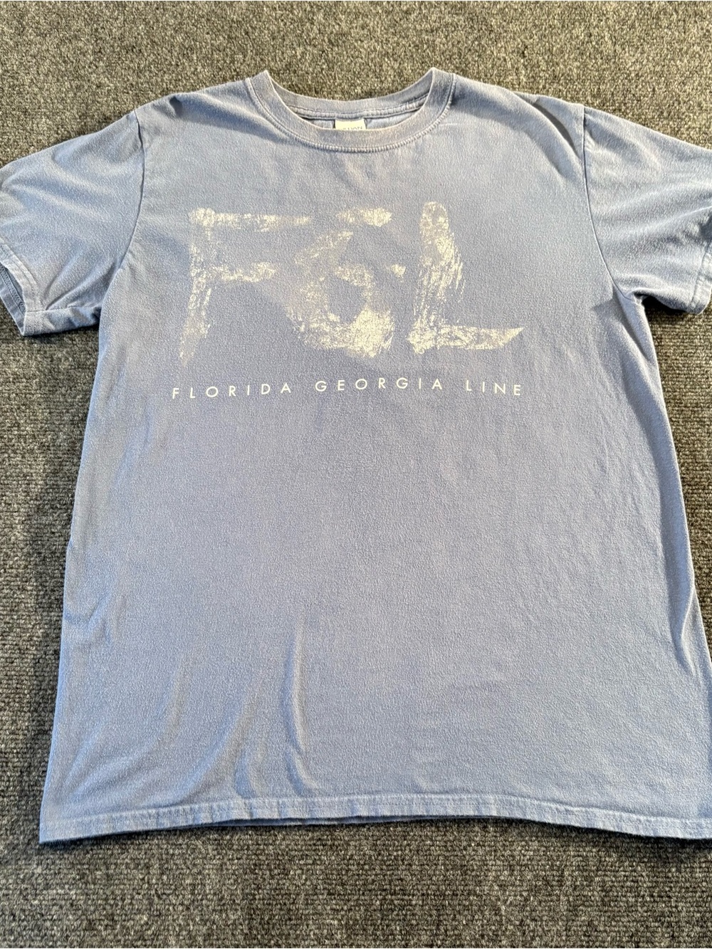 Florida Georgia Line May We All Graphic T-Shirt Men’s M Blue Country Band Tee